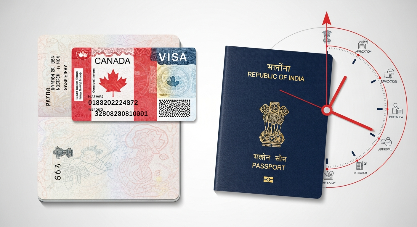 Canada Visitor Visa Processing Time in 2025 (Updated for Indian Applicants)