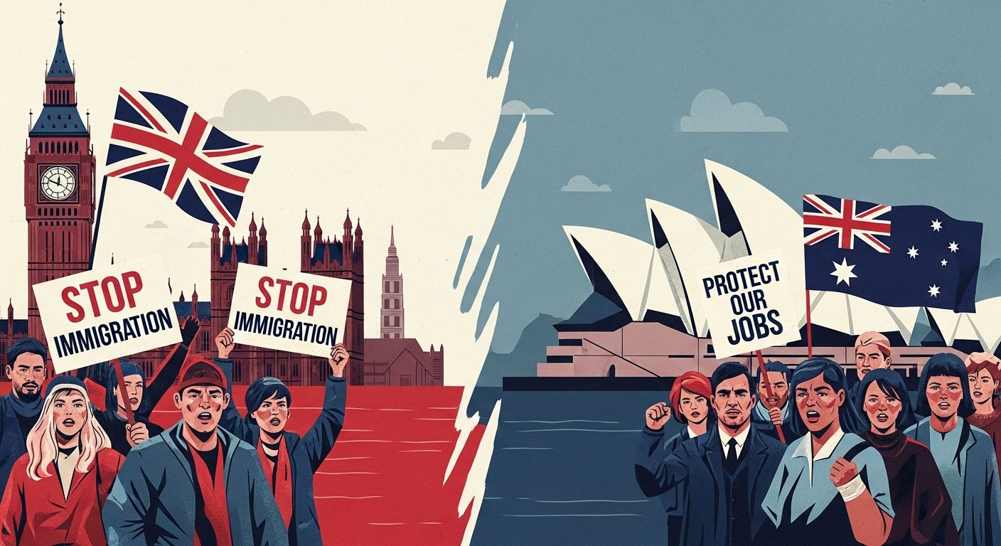 Anti-Immigration Meaning, Protests in the UK & Australia Explained