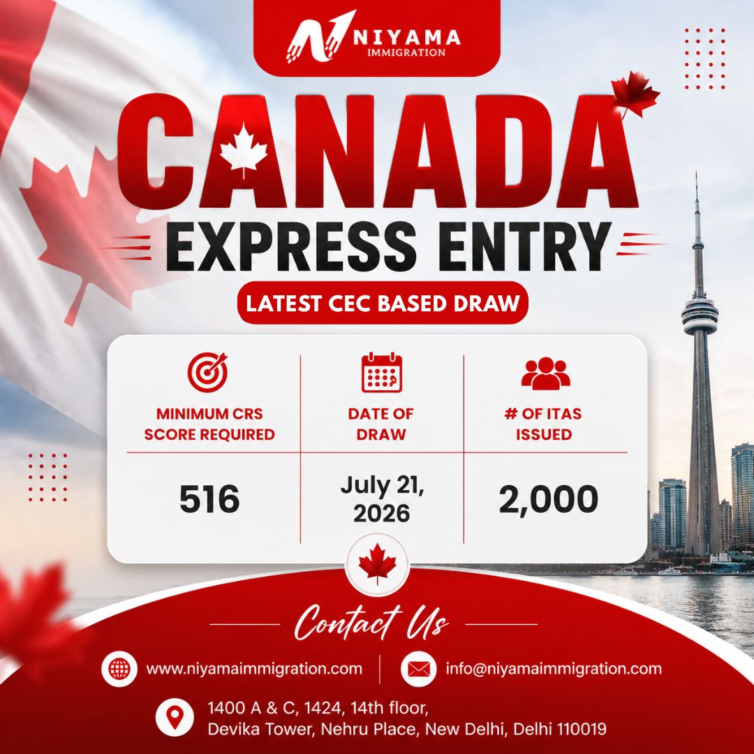 Canada Express Entry Draw – July 21, 2026