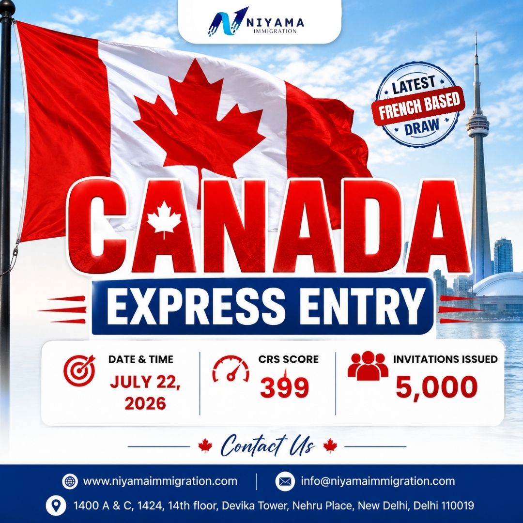 Canada Express Entry: French-Based Draw – July 22, 2026