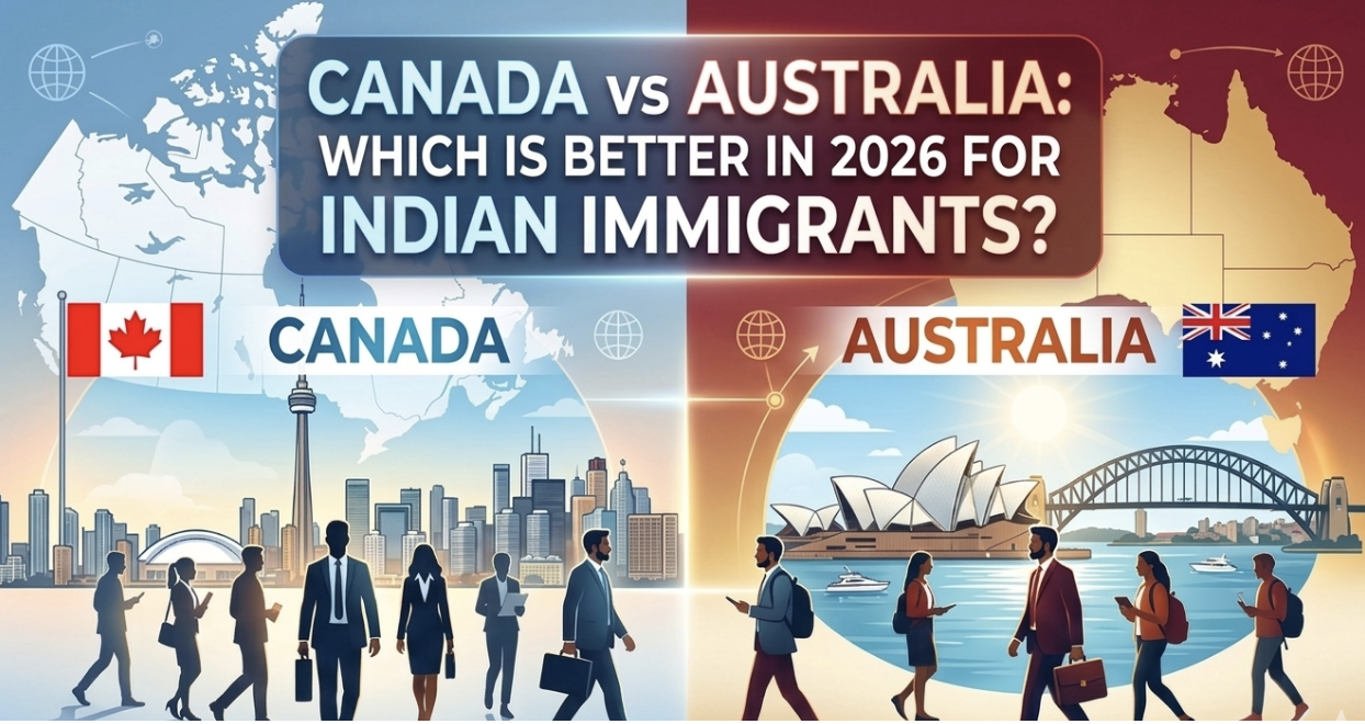 Canada vs Australia: Which Is Better in 2026 for Indian Immigrants?